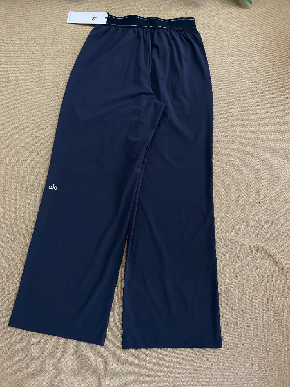 Navy Blue🚁Regular30” Inseam ALO Yoga Suit Up Trouser Straight&Wide Versatile - Picture 5 of 8